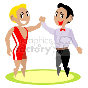 300x300 Clip Art Sports Wrestling And More Related Vector Clipart