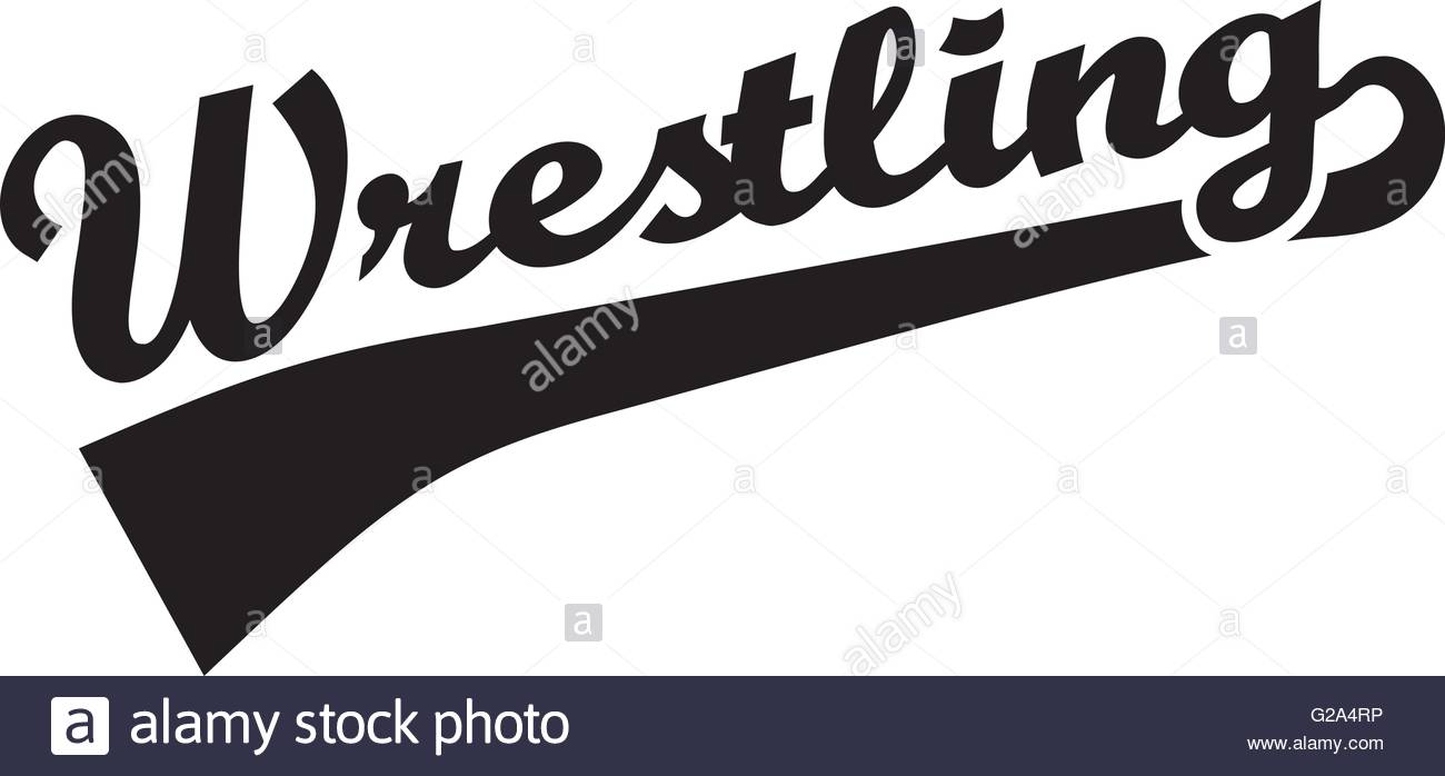 1300x698 Wrestling Word Stock Vector Art Amp Illustration, Vector Image