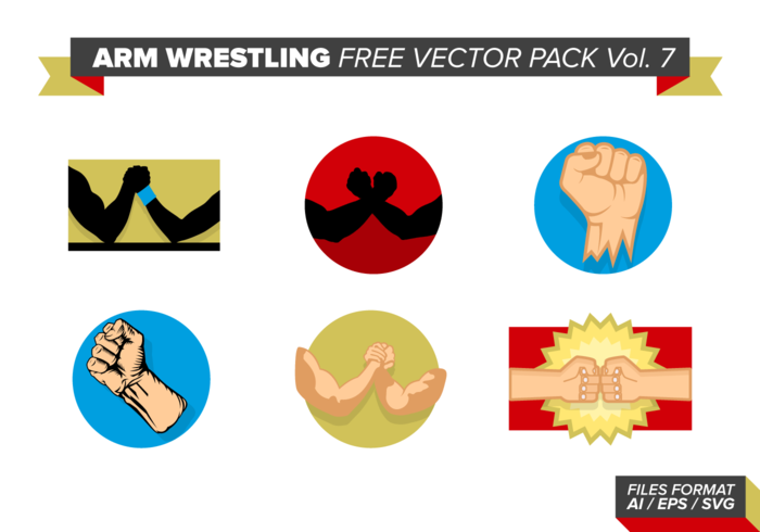 700x490 Arm Wrestling Free Vector Pack Vol. 7