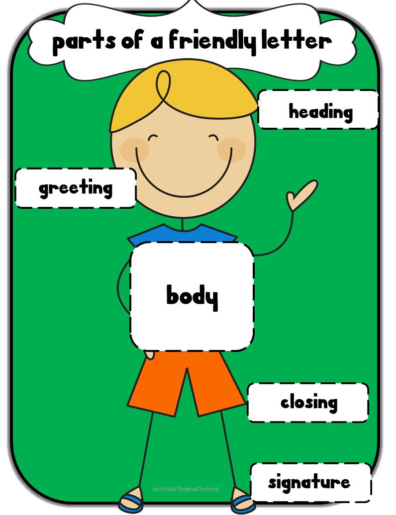 796x1036 Letter Clipart Friendly Letter