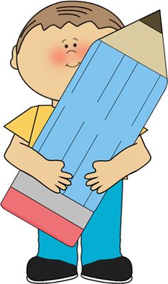 236x399 Writing Clipart Kids