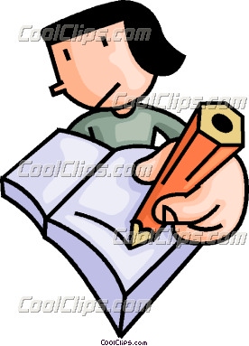 276x383 Writing Notebook Clipart