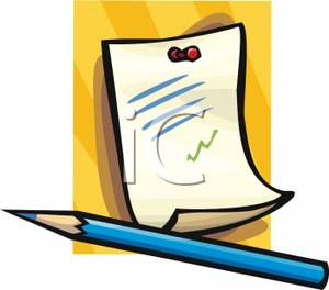 300x264 Written Notes Clipart Clipart Panda