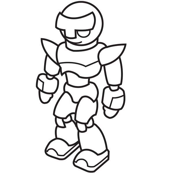 600x600 Printable Robot Coloring Pages Coloring Me
