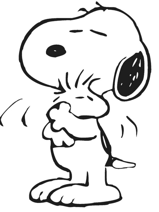 550x731 Printable Snoopy Coloring Pages Coloring Me