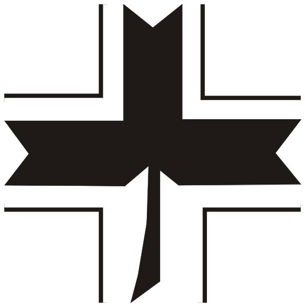 594x598 Croatian Roundel World War 2 Clip Art