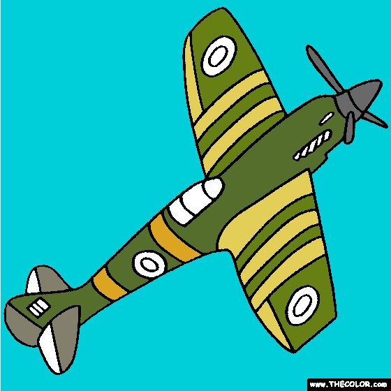 560x560 Jet Fighter Clipart Wwii