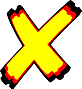 276x298 Letter X Clip Art