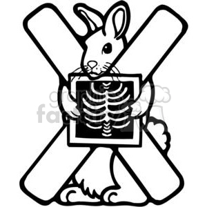 300x300 Royalty Free Letter X X Ray 380201 Vector Clip Art Image