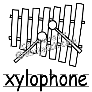300x300 Xylophone Clipart Black And White Clipart Panda