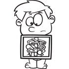 140x140 Clip Art Image Gallery Similar Image Cartoon X Ray Boy (Black