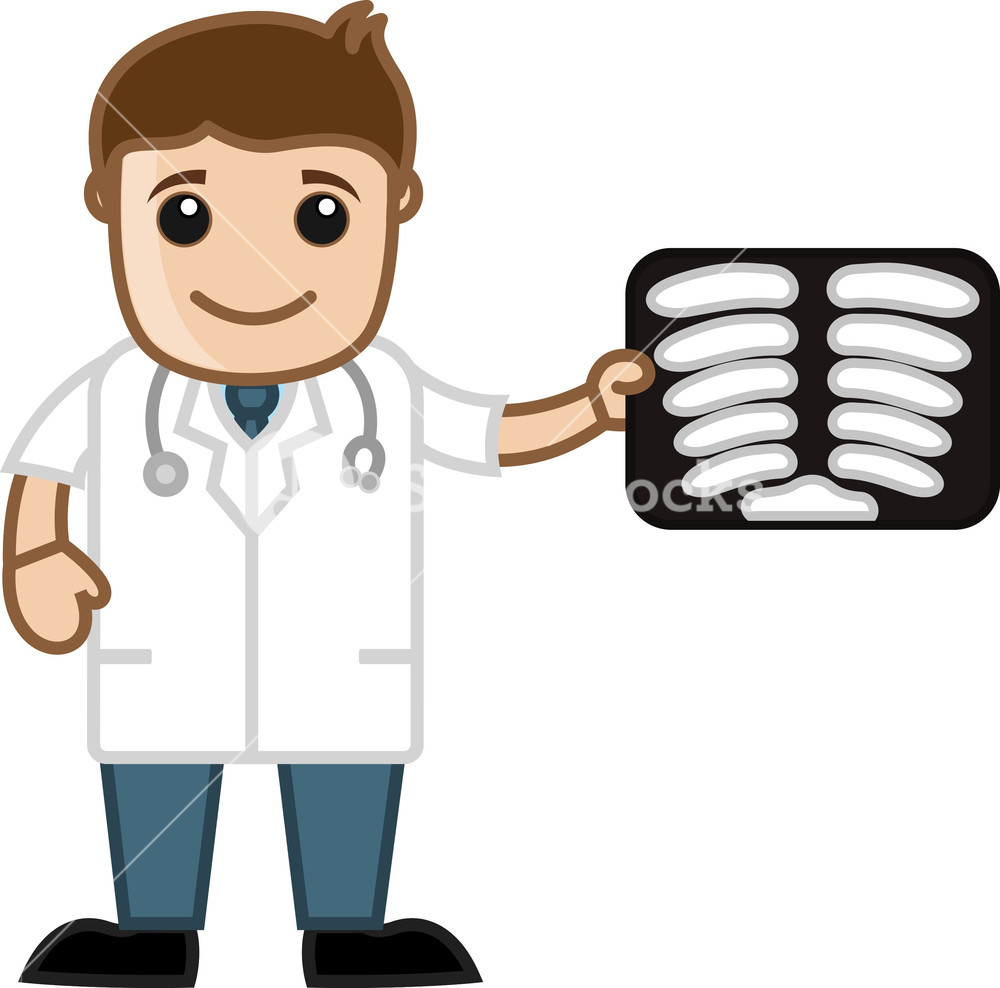 1000x988 Doctor Showing X Ray Report Of Lungs