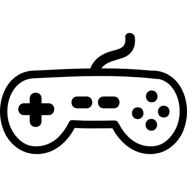 626x626 Drawn Controller Clipart