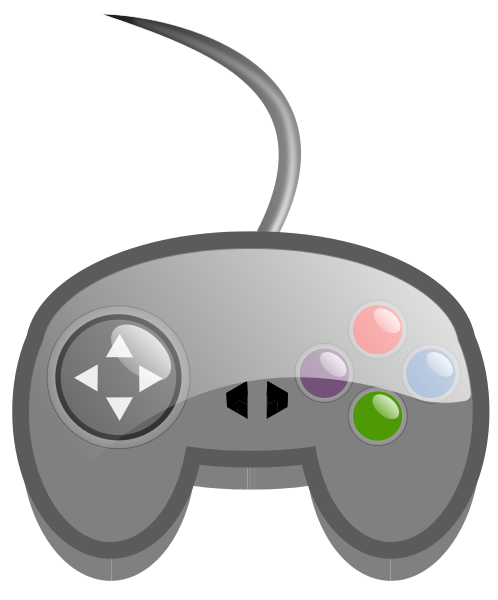 498x600 Free Game Controller Clipart, 1 Page Of Public Domain Clip Art