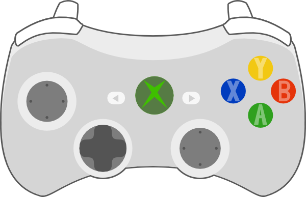 600x387 Xbox Controller Clip Art