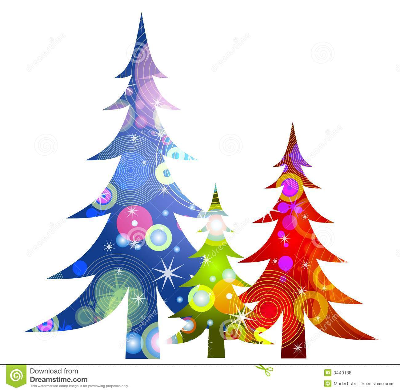 1300x1272 Colorful Clipart Christmas Tree