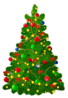 238x340 Free Animated Christmas Trees