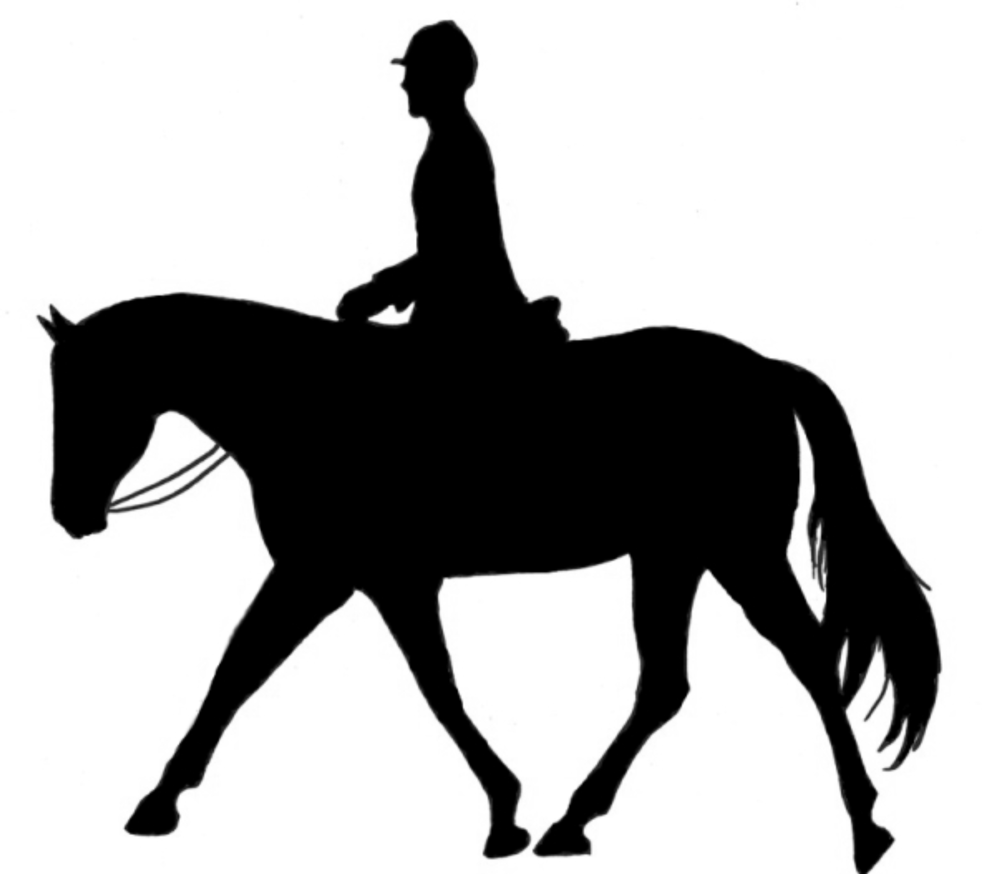2000x1757 Horse Rider Silhouette Clip Art
