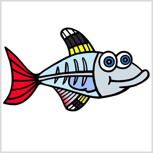 500x500 X Ray Fish Clipart Many Interesting Cliparts