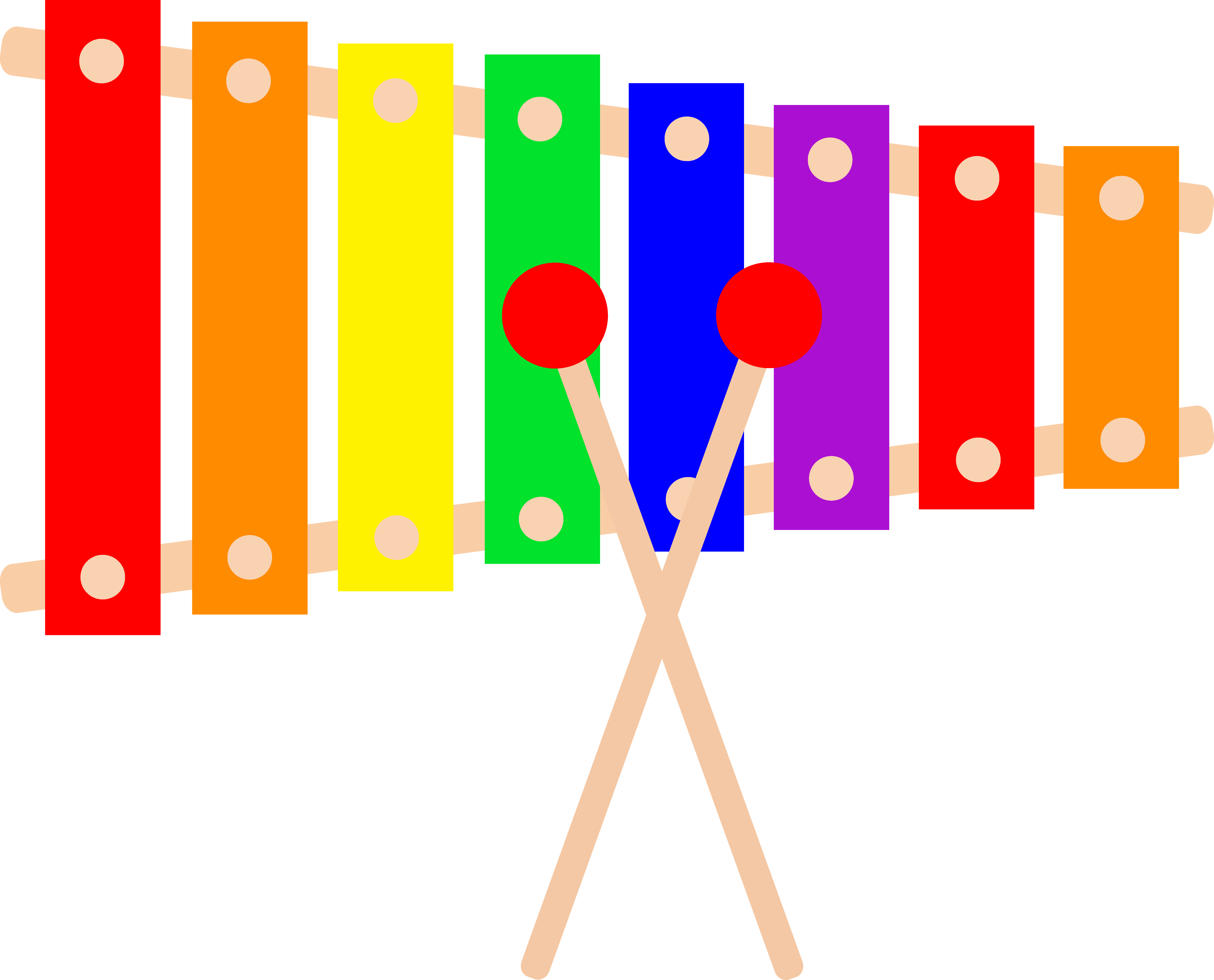6729x5433 Colorful Xylophone Design