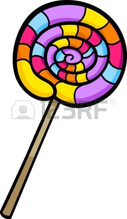 262x450 Cartoon Illustration Of Colorful Drum With Sticks Clip Art Royalty