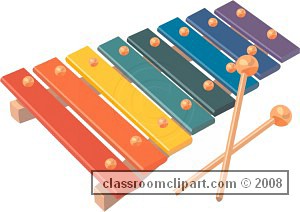 300x212 Musical Instruments Clipart Xylophone 130308