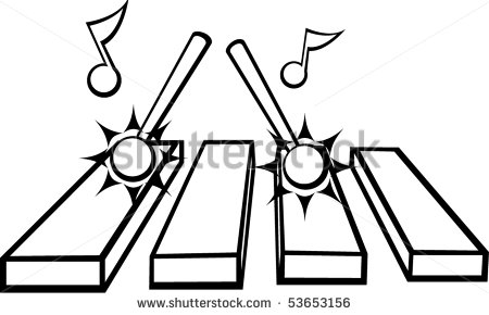 450x290 Marimba Clipart Stock Vector Xylophone Vibraphone Or Marimba