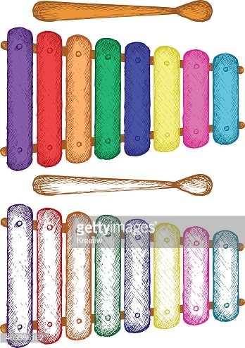 348x494 Cartoon Illustration Of Xylophone Stock Vectors