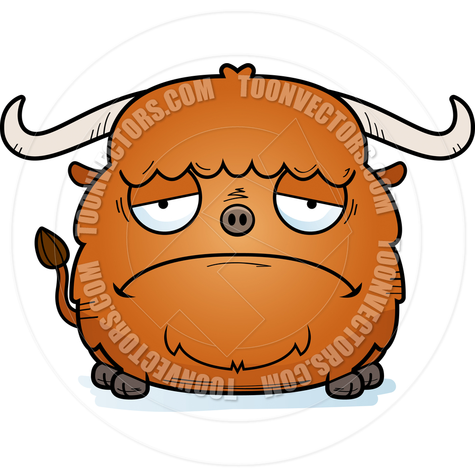 940x940 Cartoon Little Yak Sad By Cory Thoman Toon Vectors Eps