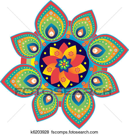 448x470 Clip Art Of Pattern K6203928