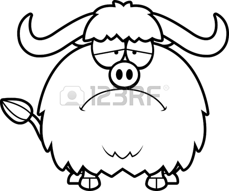 450x376 Yak Clip Art