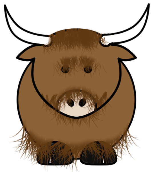 539x600 Yak Cliparts