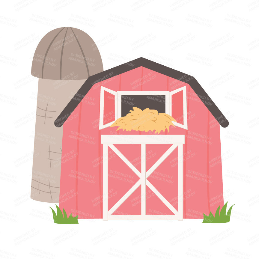 864x864 Top 74 Barn Clip Art
