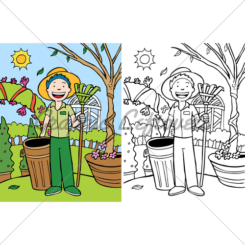 500x500 Yard Work Clipart