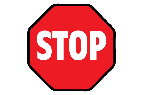 600x400 Free Printable Stop Sign