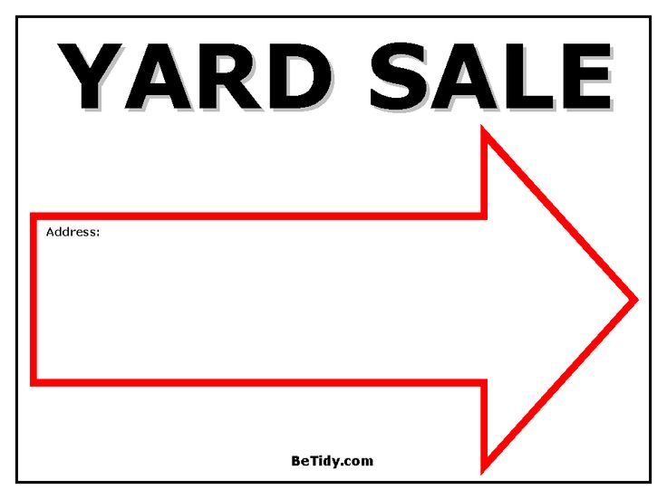 736x551 Printable Yard Sale Signs 16 Best Garage Sale Images