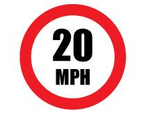 210x165 Speed Limit Signs