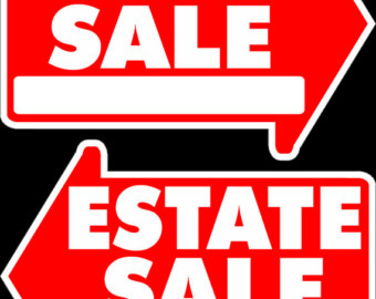 340x270 Yard Sale Sign Etsy
