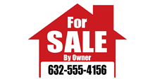220x112 Real Estate Yard Signs