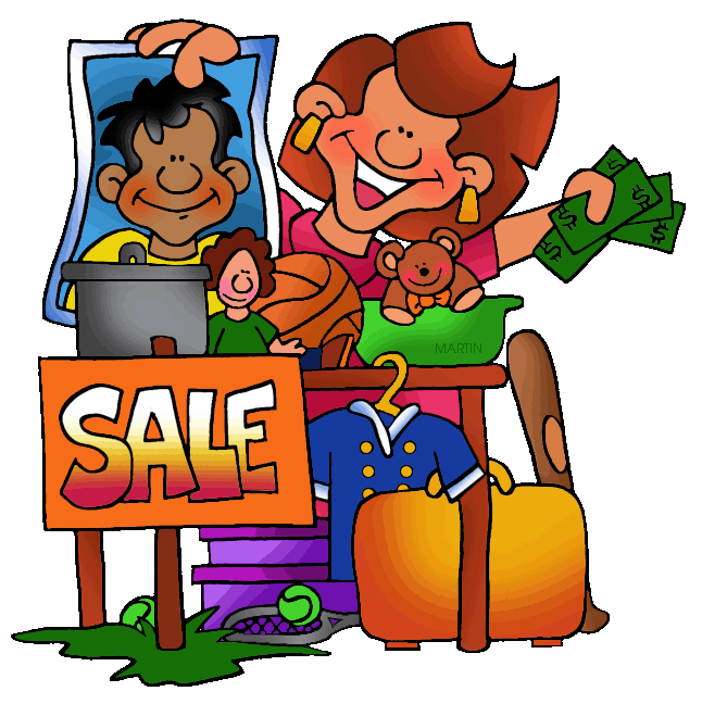 646x648 Garage Sale Clipart