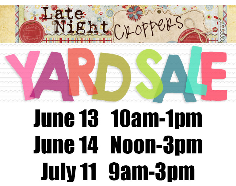 770x605 Yard Sale Reminder!!