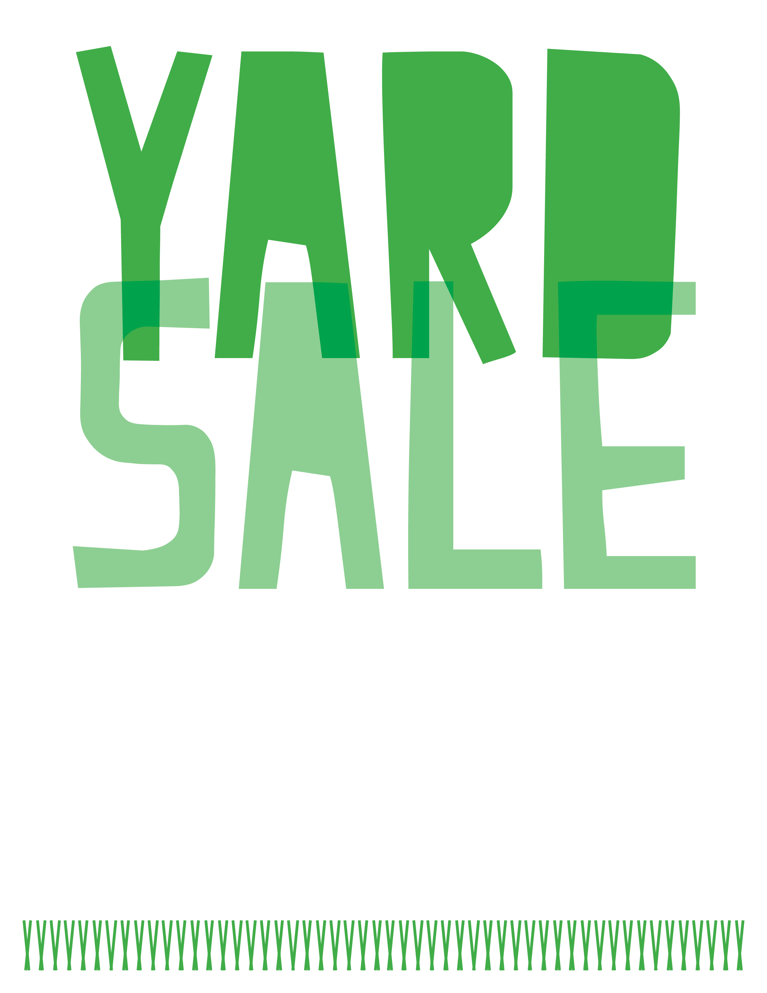 2550x3300 Yard Sale Hello Sunshine