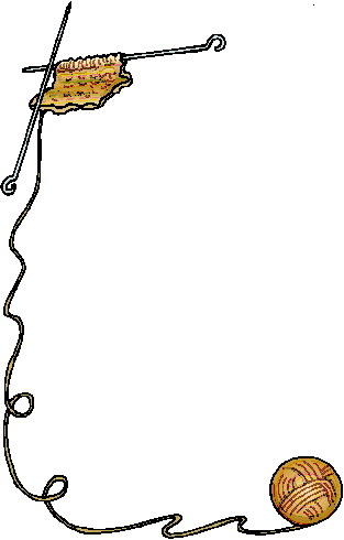 313x490 Graphics For Knitting Clip Art Frame Graphics