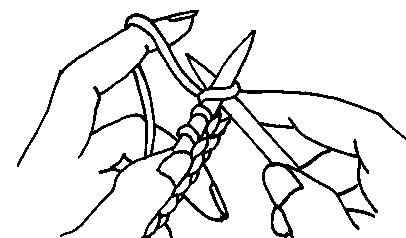 406x238 Black And White Graphics Vintage Knitting Clipart Ball Of Yarn