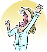155x170 Yawn Clip Art