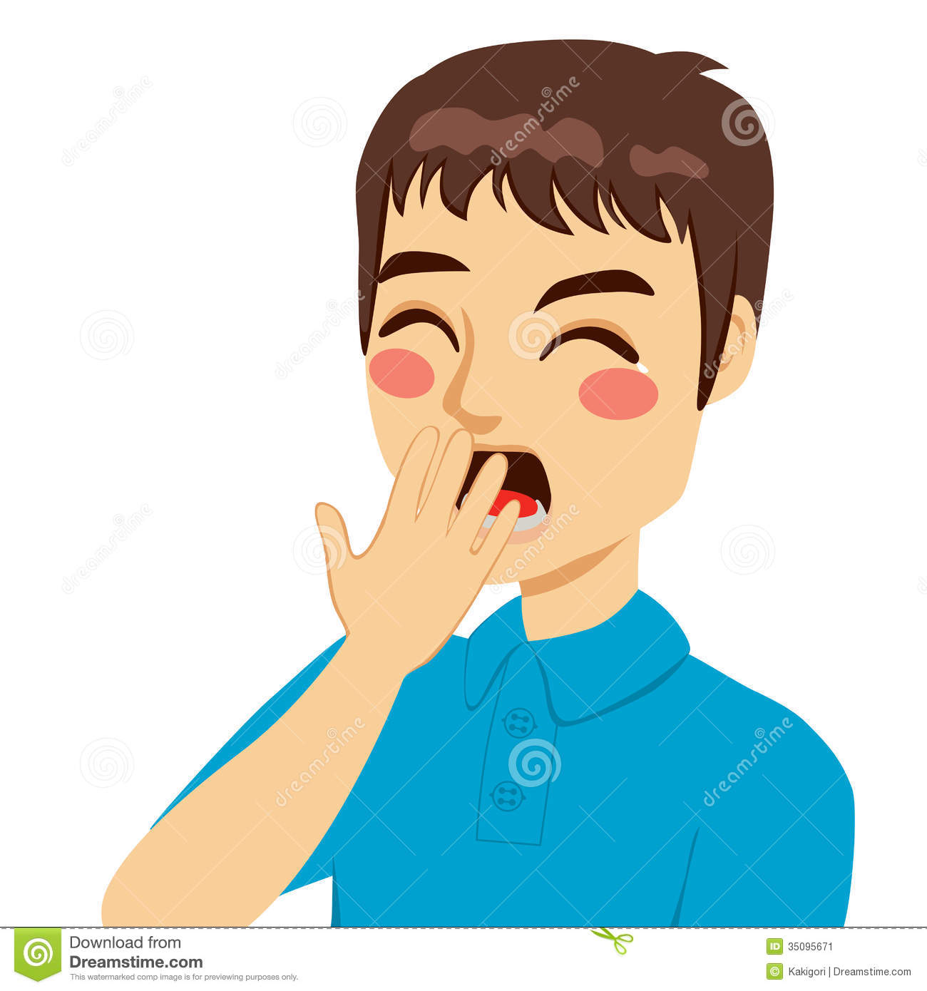 1300x1390 Yawn Clipart Animated