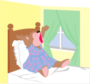 298x279 Bear Yawning Clip Art