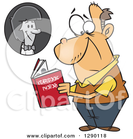 450x470 High School Yearbook Clipart