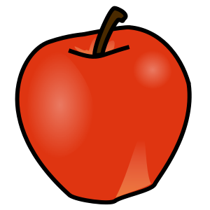 300x300 Apple Clipart Yellow Apple Clipart