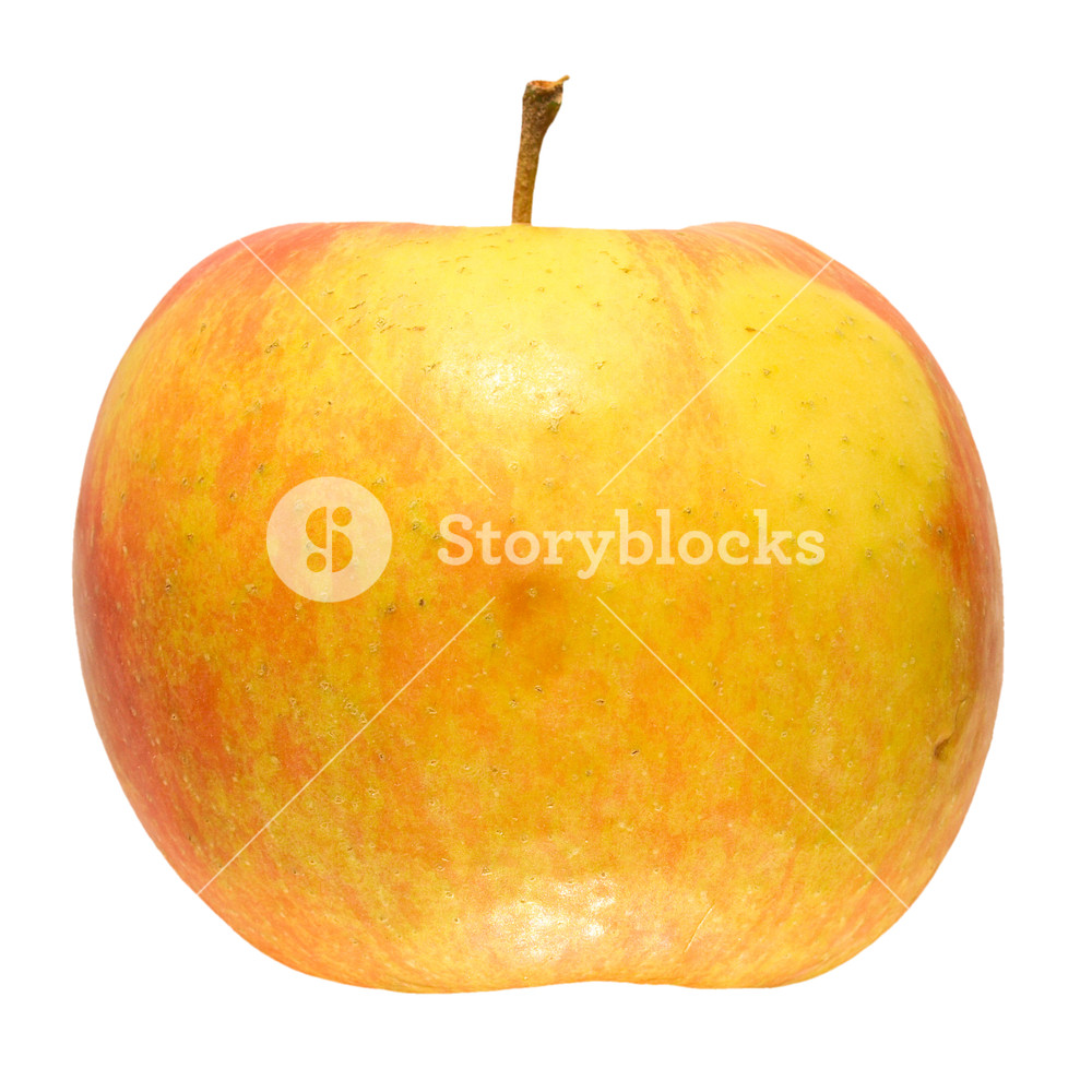 1000x1000 Yellow Apple Fruit Isolated Over Transparent Background Png